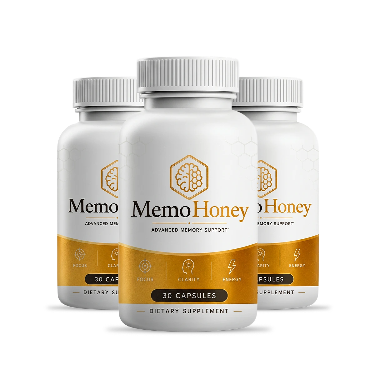 MemoHoney 3 Jars